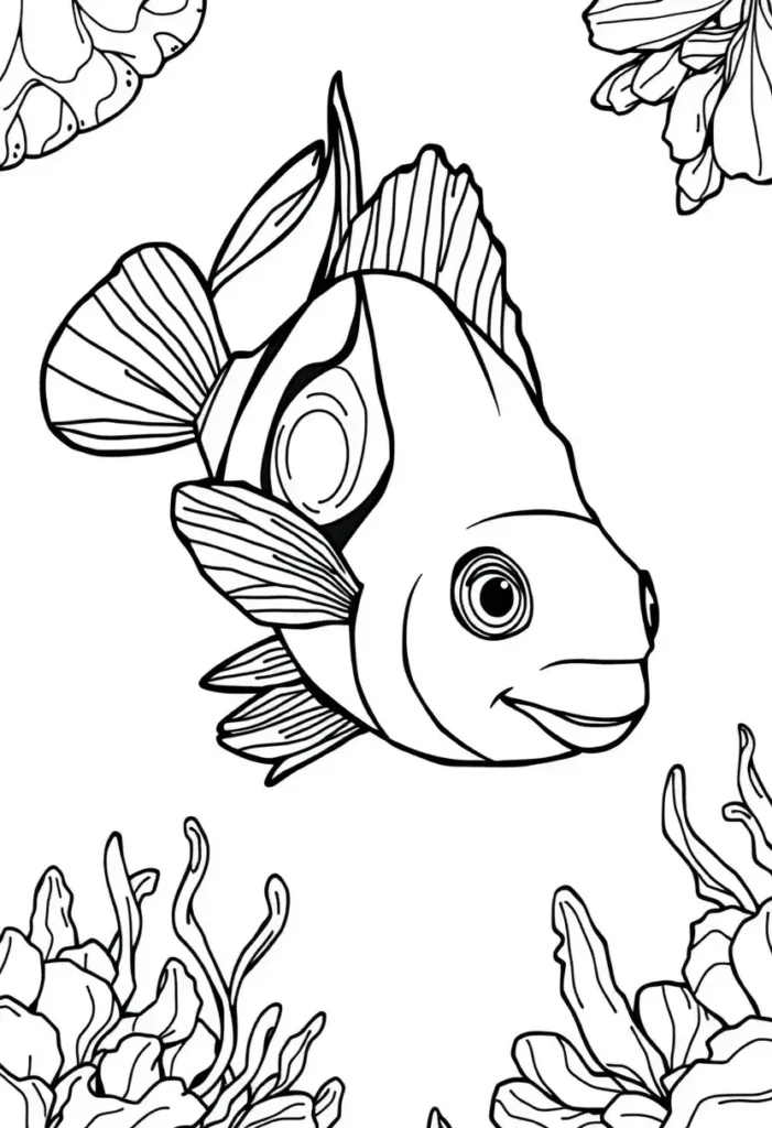 Marine Life Coloring Pages