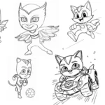 21 PJ Masks Coloring Pages (free pdf printables)
