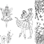 23 Ballerina Coloring Pages (Free printable pdf)