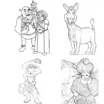 23 Shrek Coloring Pages (free pdf printables)