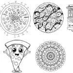 24 Pizza Coloring Pages: Creative Fun for All Ages