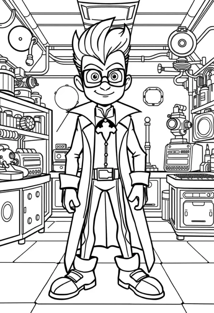 Romeo and His Lab Coloring Pages